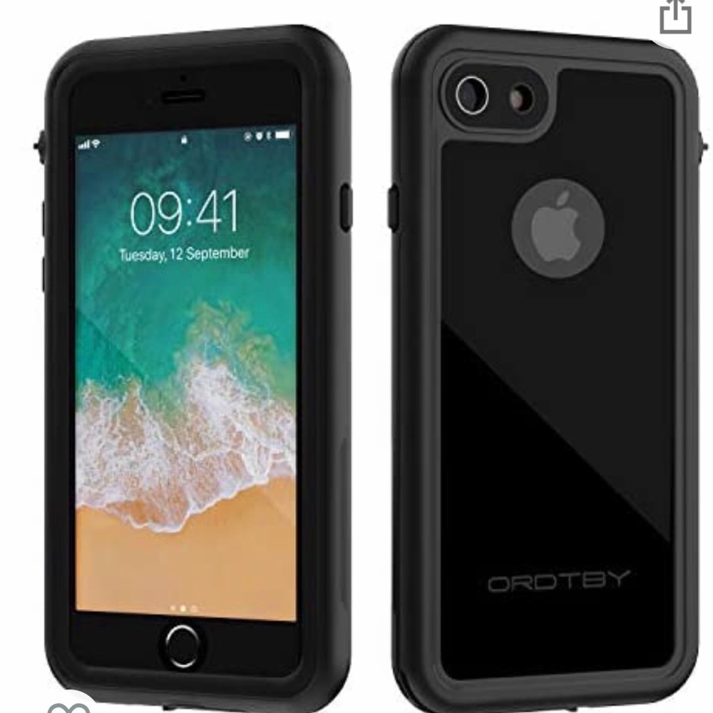 GENTLY USED Waterproof case for IPhone 7/8